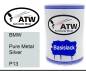 Preview: BMW, Pure Metal Silver, P13: 500ml Lackdose, von ATW Autoteile West.